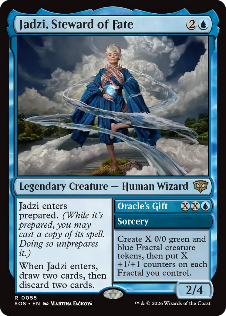 Jadzi, Steward of Fate // Oracle's Gift [SOS-55]