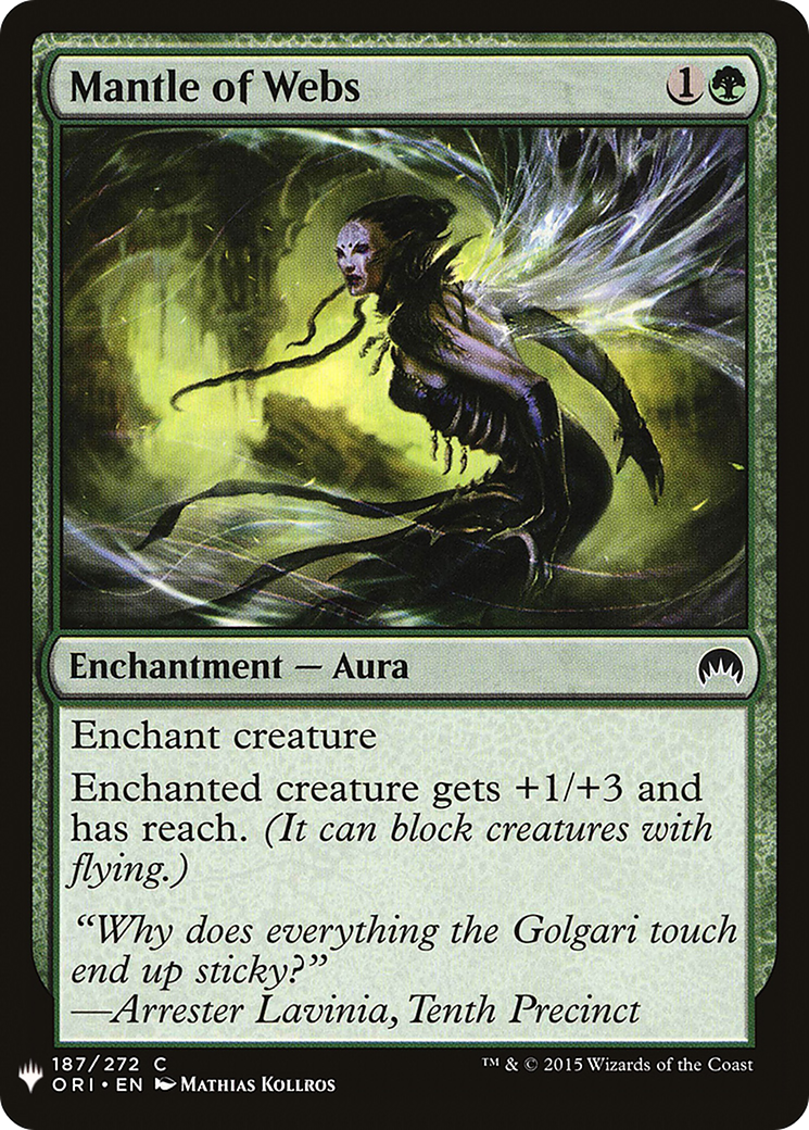 Mantle of Webs [PLST-ORI-187]