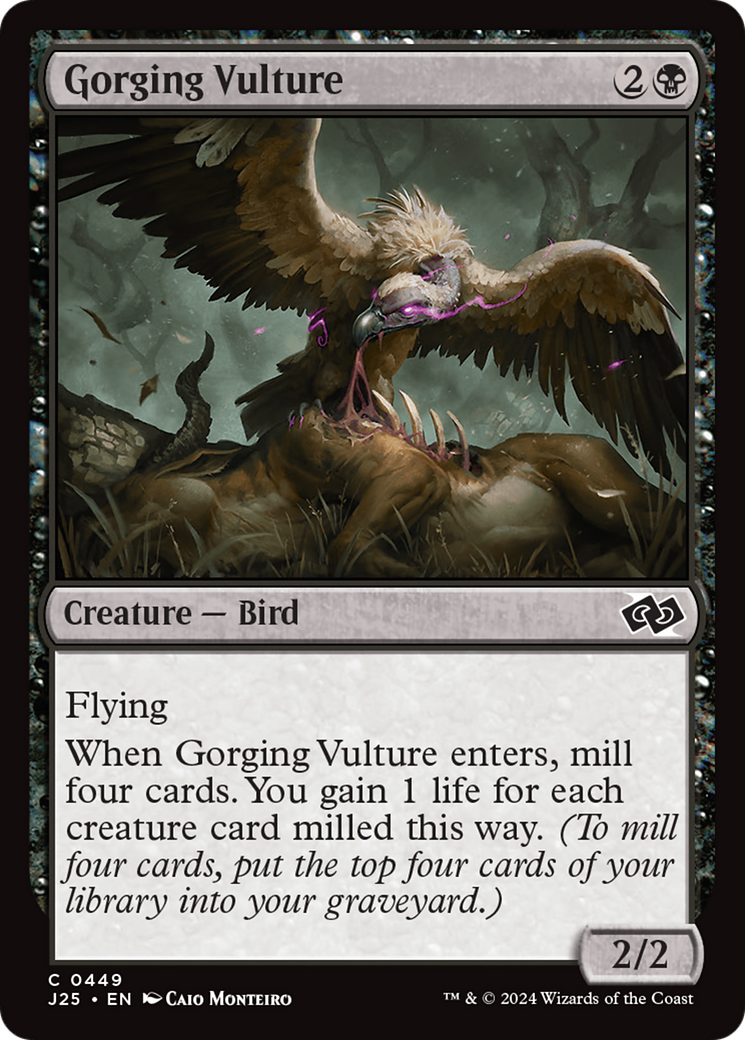 Gorging Vulture [J25-449]