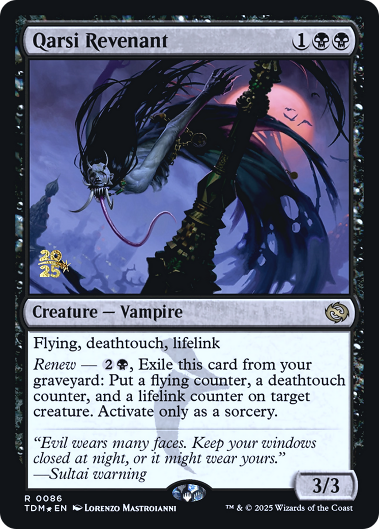 Qarsi Revenant - Prerelease Promo [PTDM-86s]