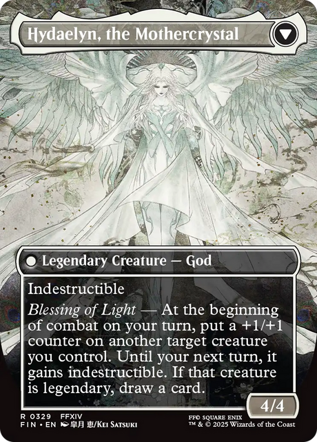 Venat, Heart of Hydaelyn // Hydaelyn, the Mothercrystal - Borderless - Full Art [FIN-329]