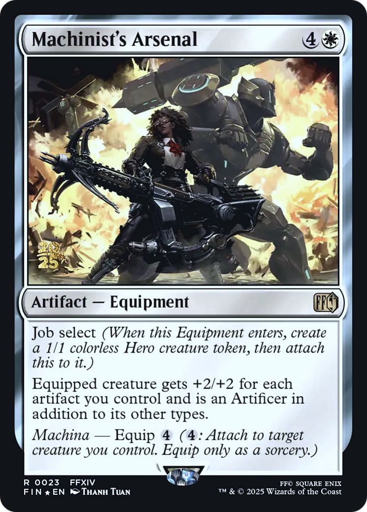Machinist's Arsenal - Prerelease Promo [PFIN-23s]