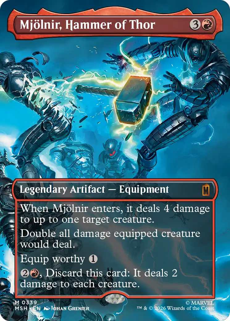 Mjölnir, Hammer of Thor - Borderless [MSH-339]