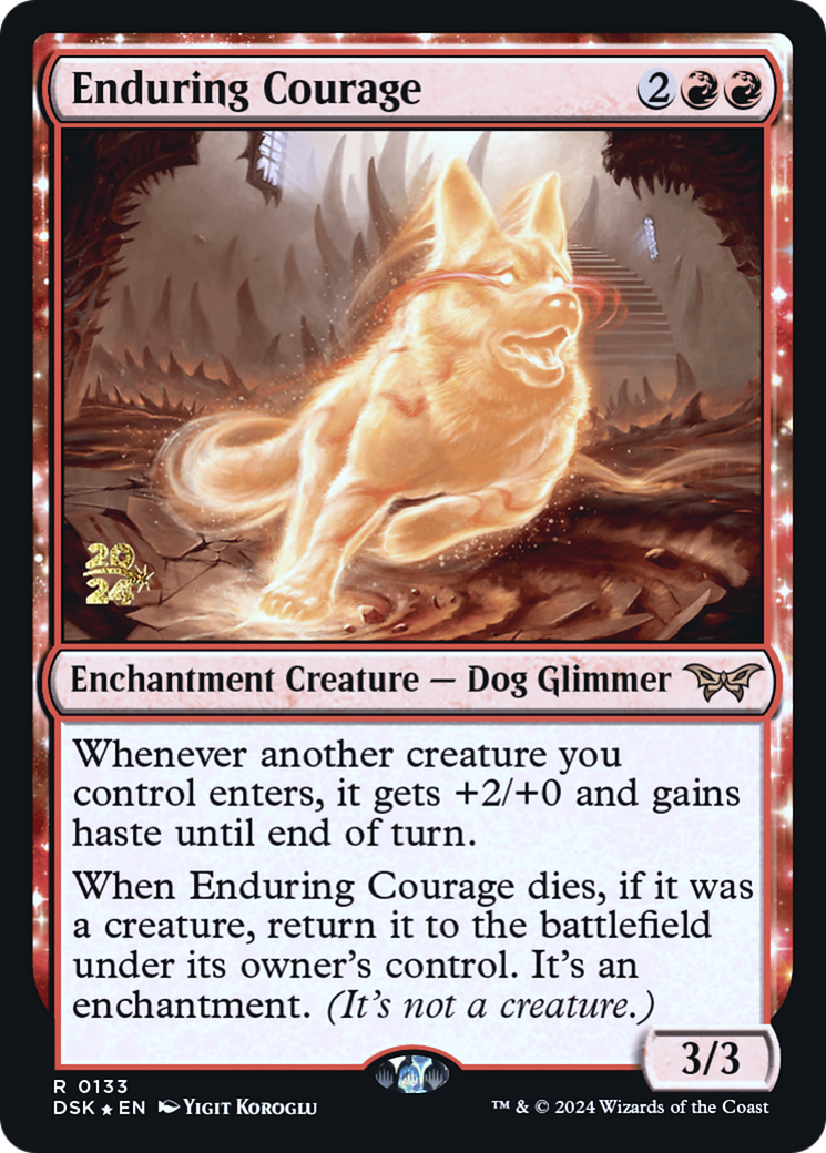 Enduring Courage - Prerelease Promo [PDSK-133s]