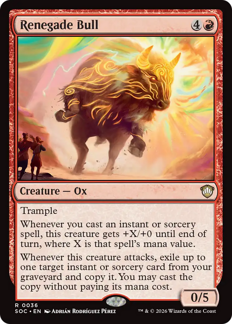 Renegade Bull [SOC-36]