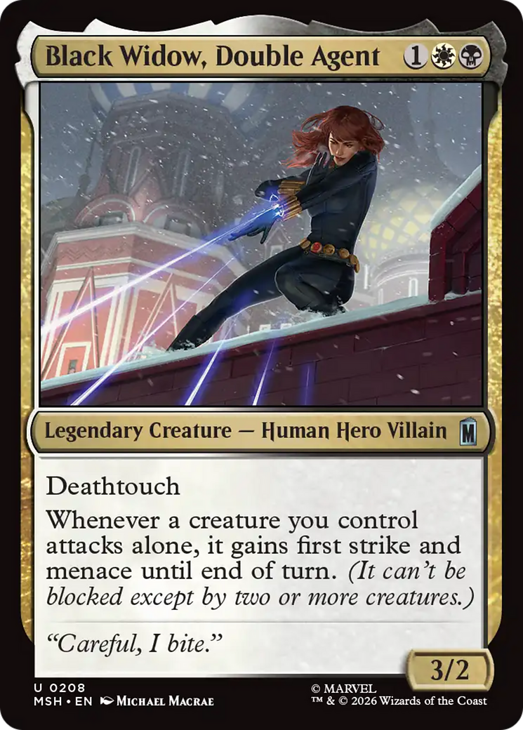 Black Widow, Double Agent [MSH-208]