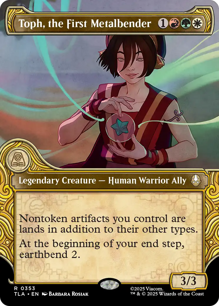 Toph, the First Metalbender - Borderless - Showcase [TLA-353]