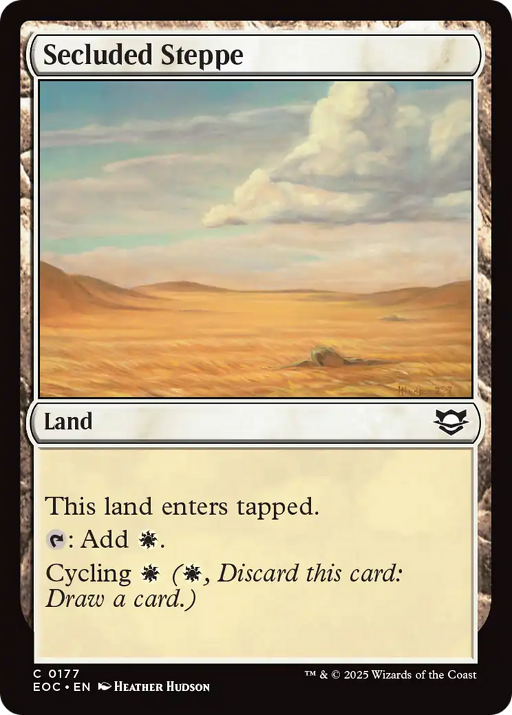Secluded Steppe [EOC-177]