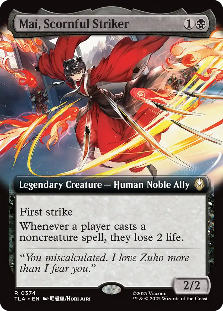 Mai, Scornful Striker - Extended Art [TLA-374]