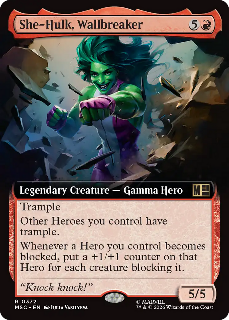 She-Hulk, Wallbreaker - Extended Art [MSC-372]