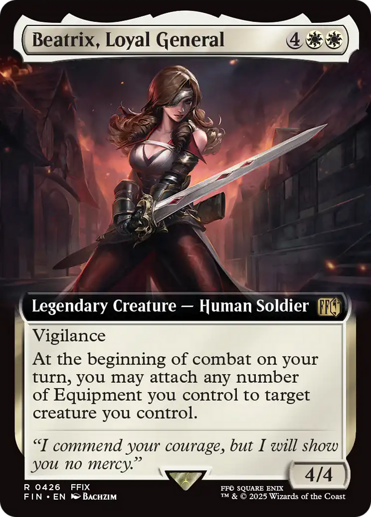 Beatrix, Loyal General - Extended Art [FIN-426]