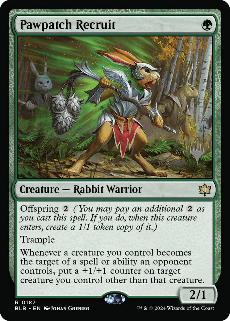 Pawpatch Recruit - Promo Pack [PBLB-187p]