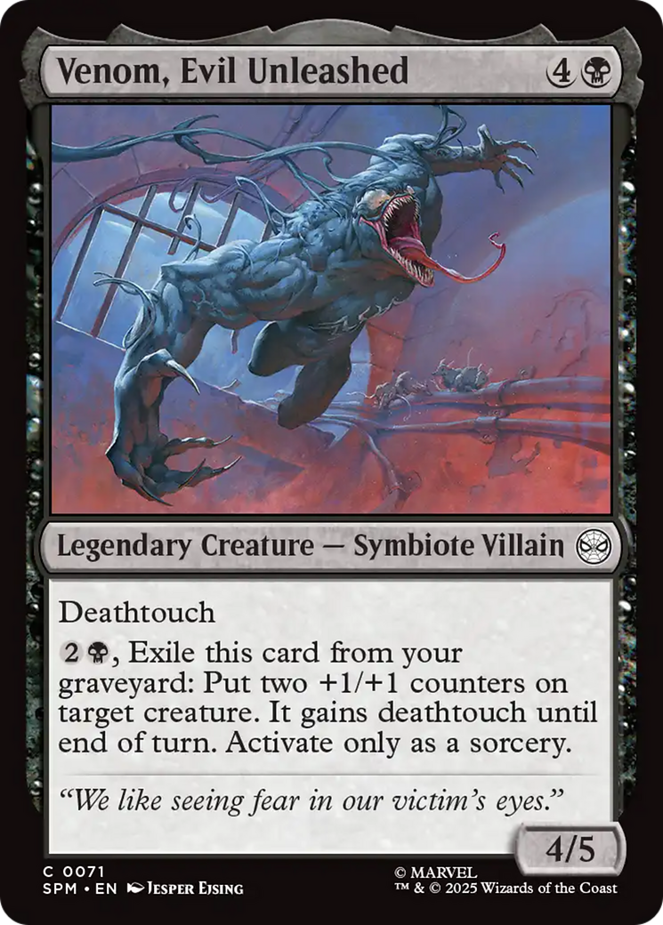 Venom, Evil Unleashed [SPM-71]