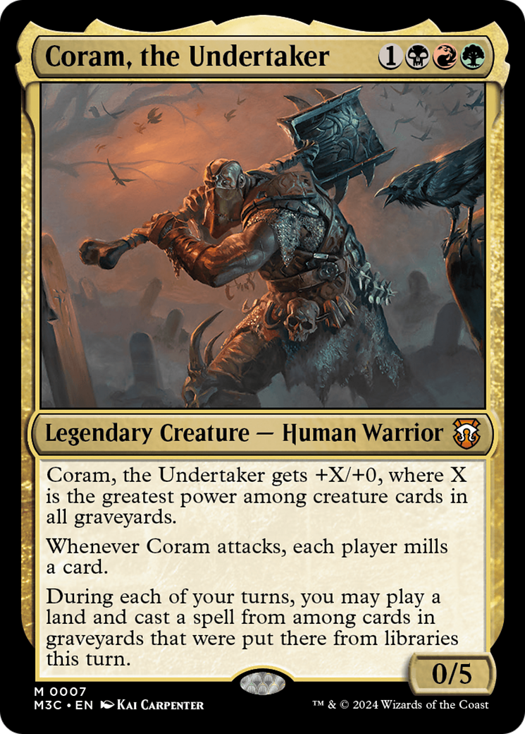 Coram, the Undertaker [M3C-7]