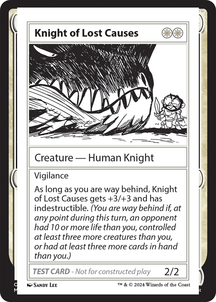 Knight of Lost Causes [MB2-518]