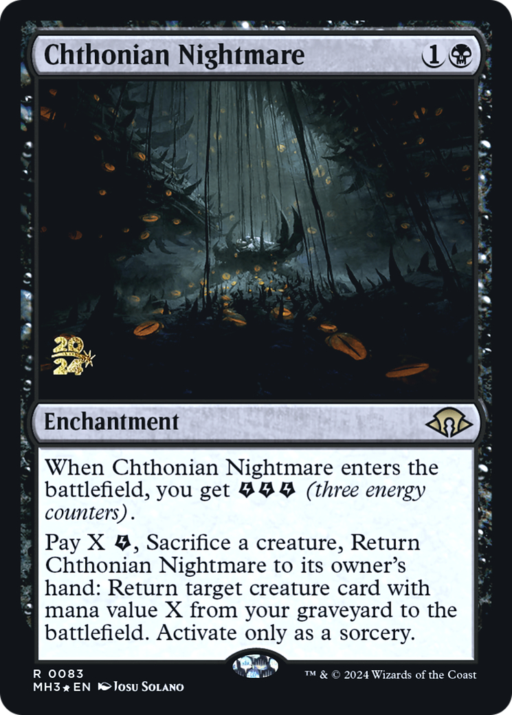 Chthonian Nightmare - Prerelease Promo [PMH3-83s]