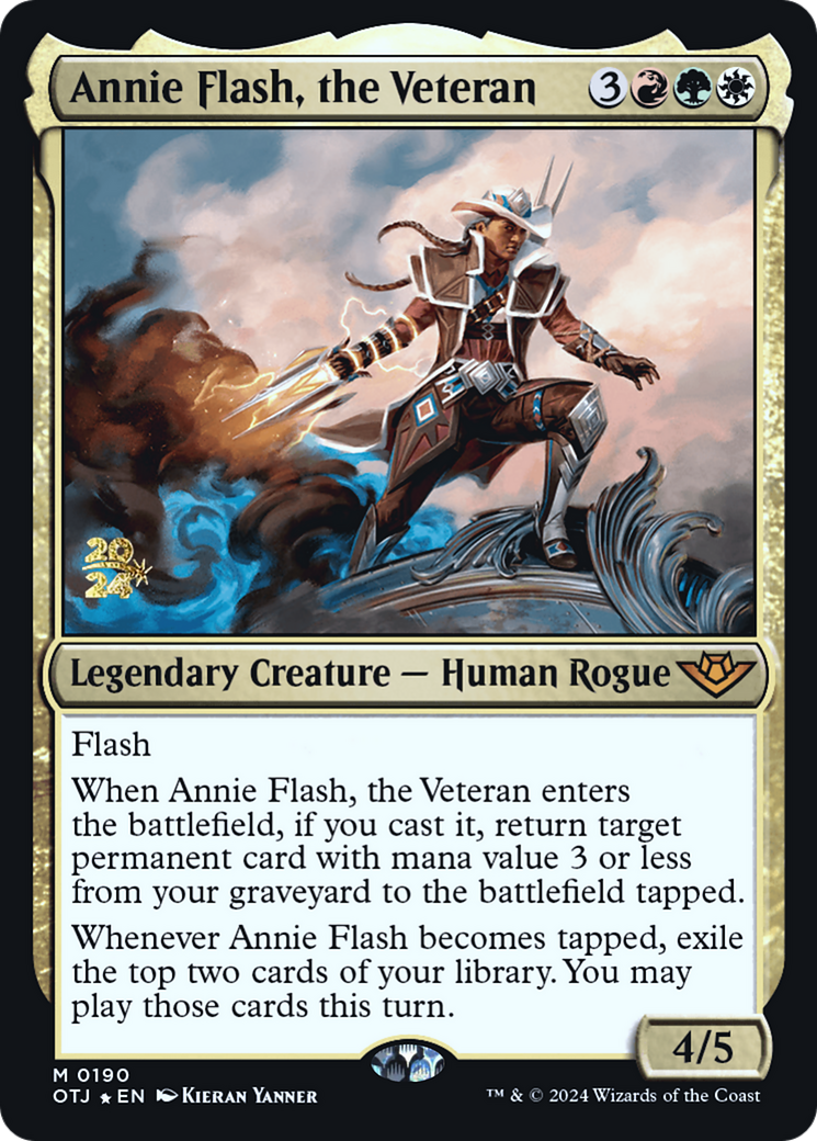 Annie Flash, the Veteran - Prerelease Promo [POTJ-190s]