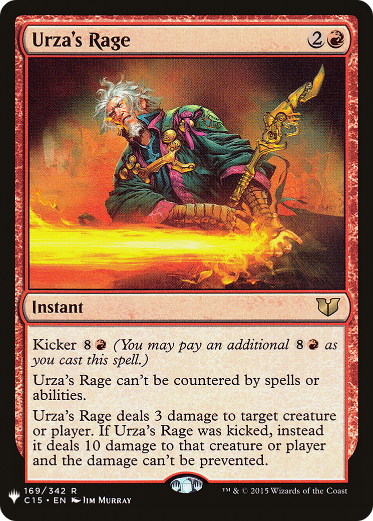 Urza's Rage [PLST-C15-169]