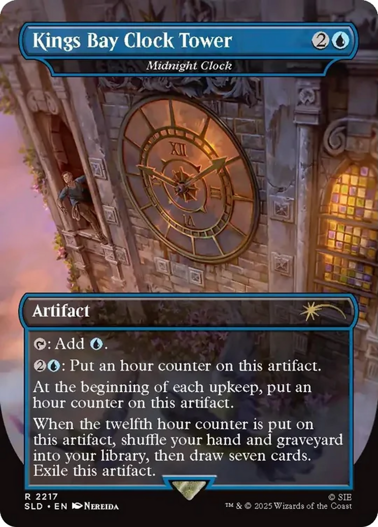 Midnight Clock - Borderless - Full Art [SLD-2217]