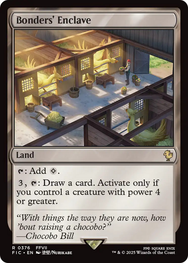 Bonders' Enclave [FIC-376]