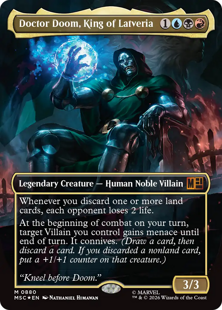 Doctor Doom, King of Latveria - Borderless [MSC-880]