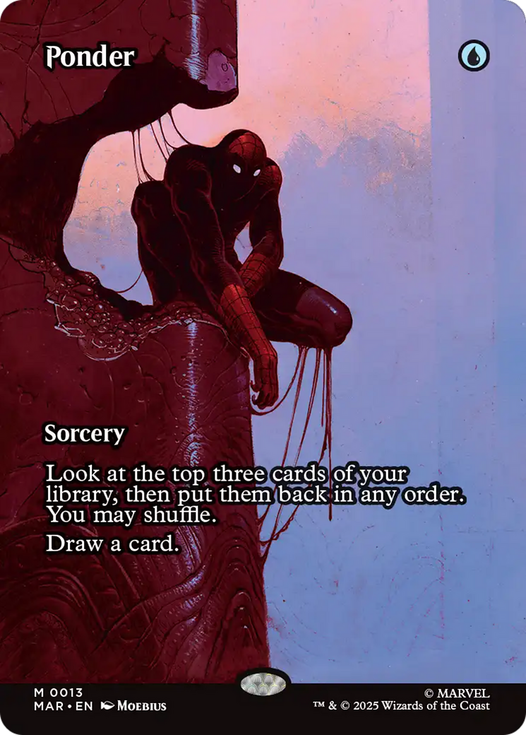 Ponder - Borderless - Full Art [MAR-13]