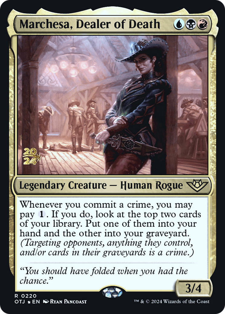 Marchesa, Dealer of Death - Prerelease Promo [POTJ-220s]