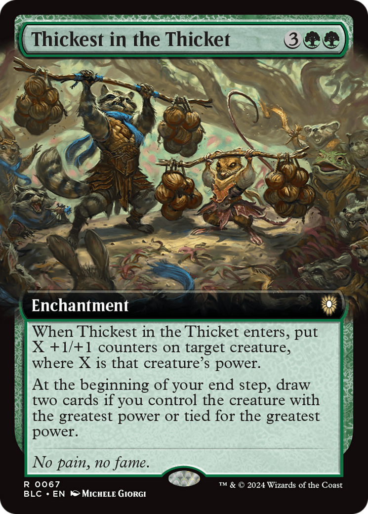 Thickest in the Thicket [BLC-67]