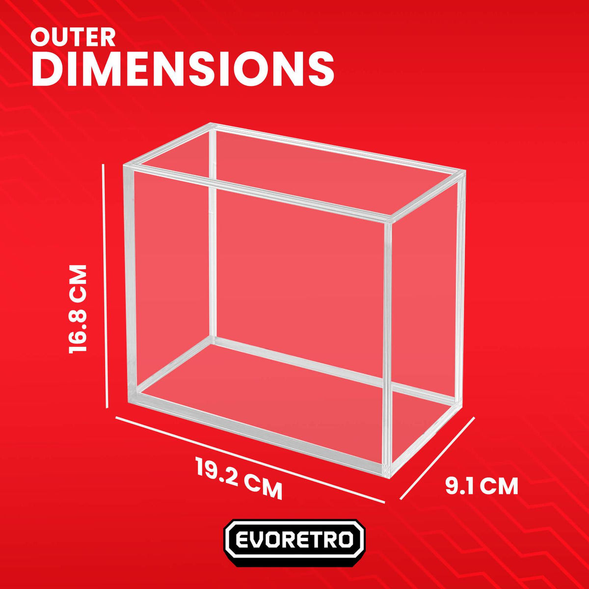 Acrylic Case for Pokemon ETB with Magnetic Lid