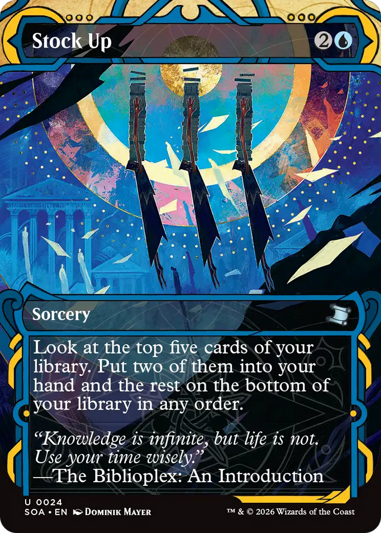 Stock Up - Borderless - Showcase [SOA-24]