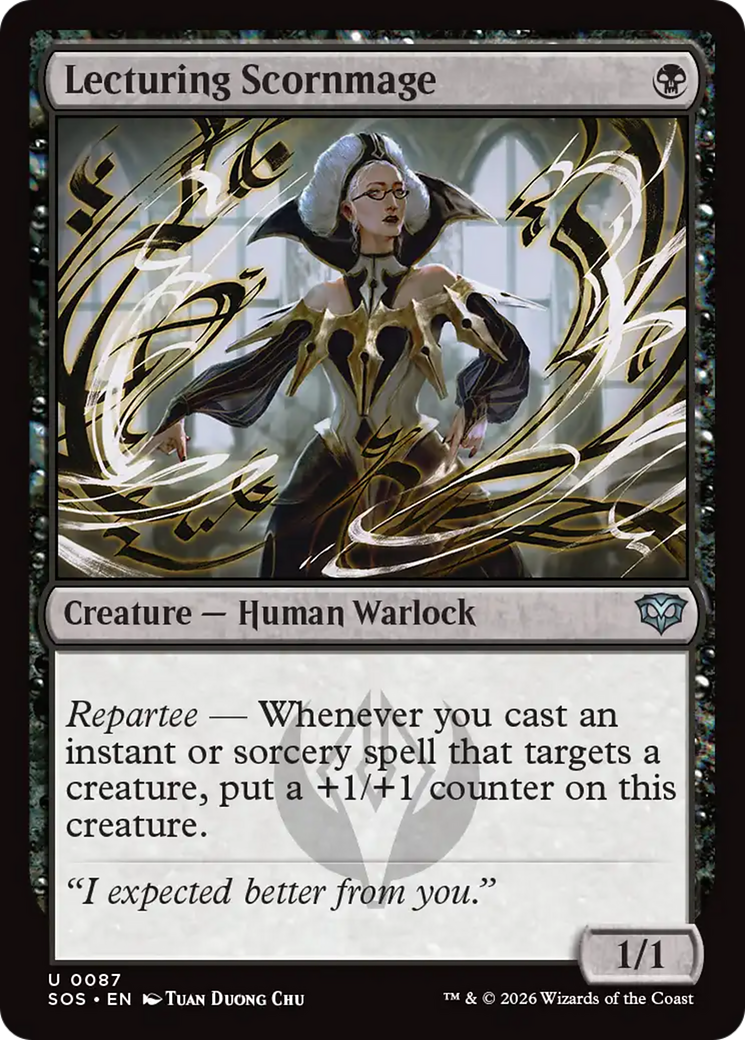 Lecturing Scornmage [SOS-87]