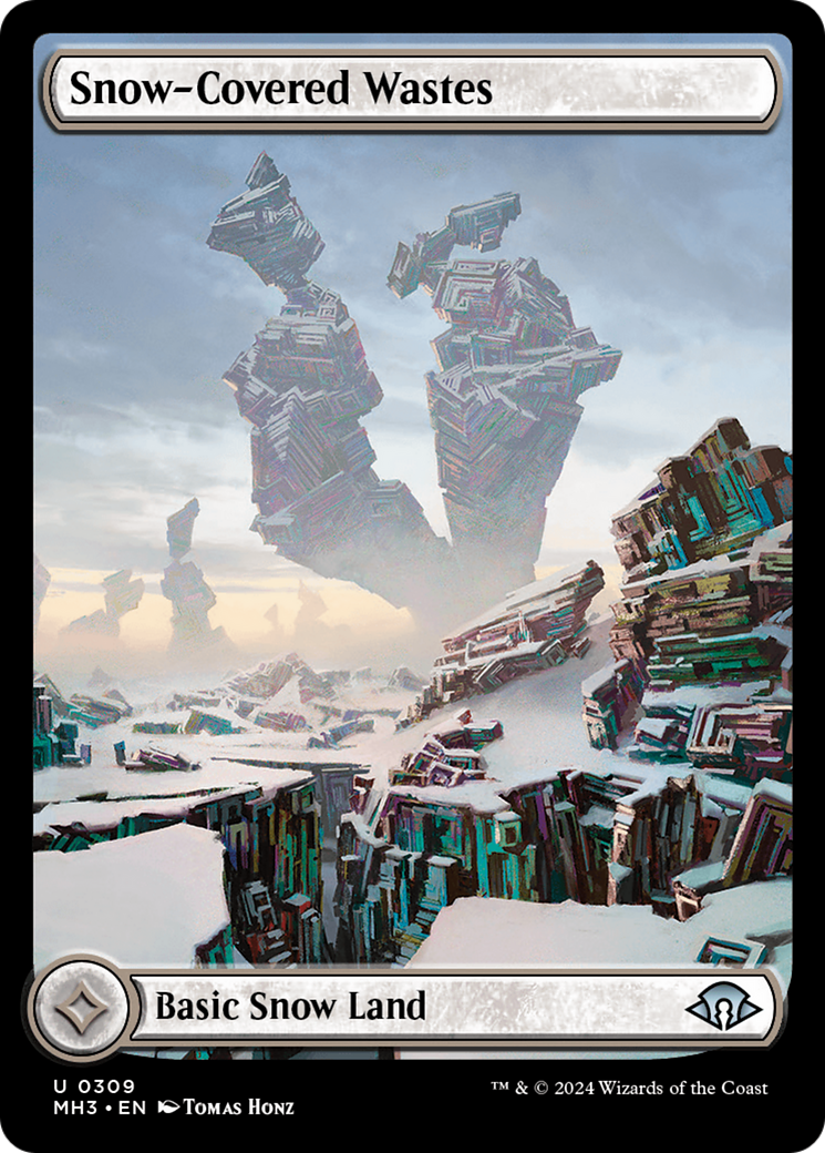 Snow-Covered Wastes - Full Art [MH3-309]