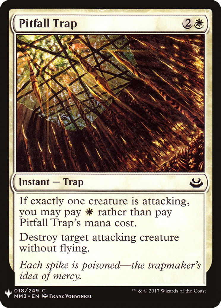 Pitfall Trap [PLST-MM3-18]