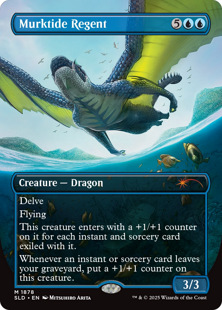Murktide Regent - Borderless - Full Art [SLD-1878]