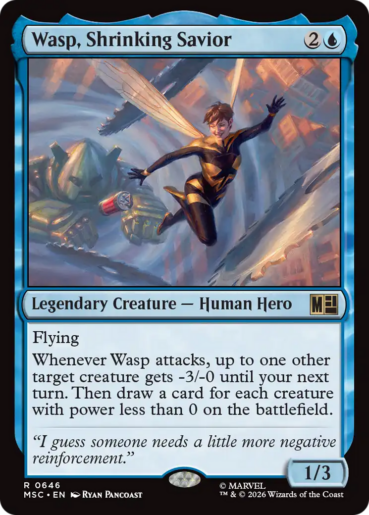 Wasp, Shrinking Savior [MSC-646]