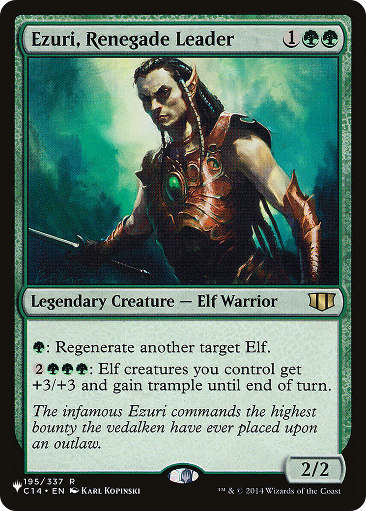 Ezuri, Renegade Leader [PLST-C14-195]