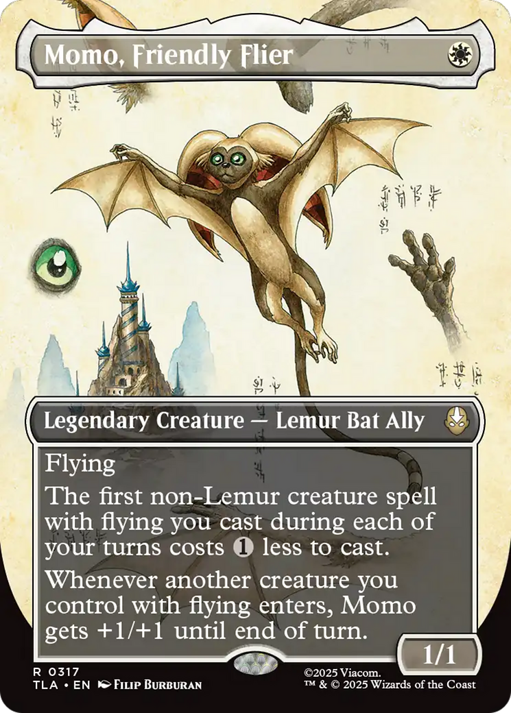 Momo, Friendly Flier - Borderless - Full Art [TLA-317]