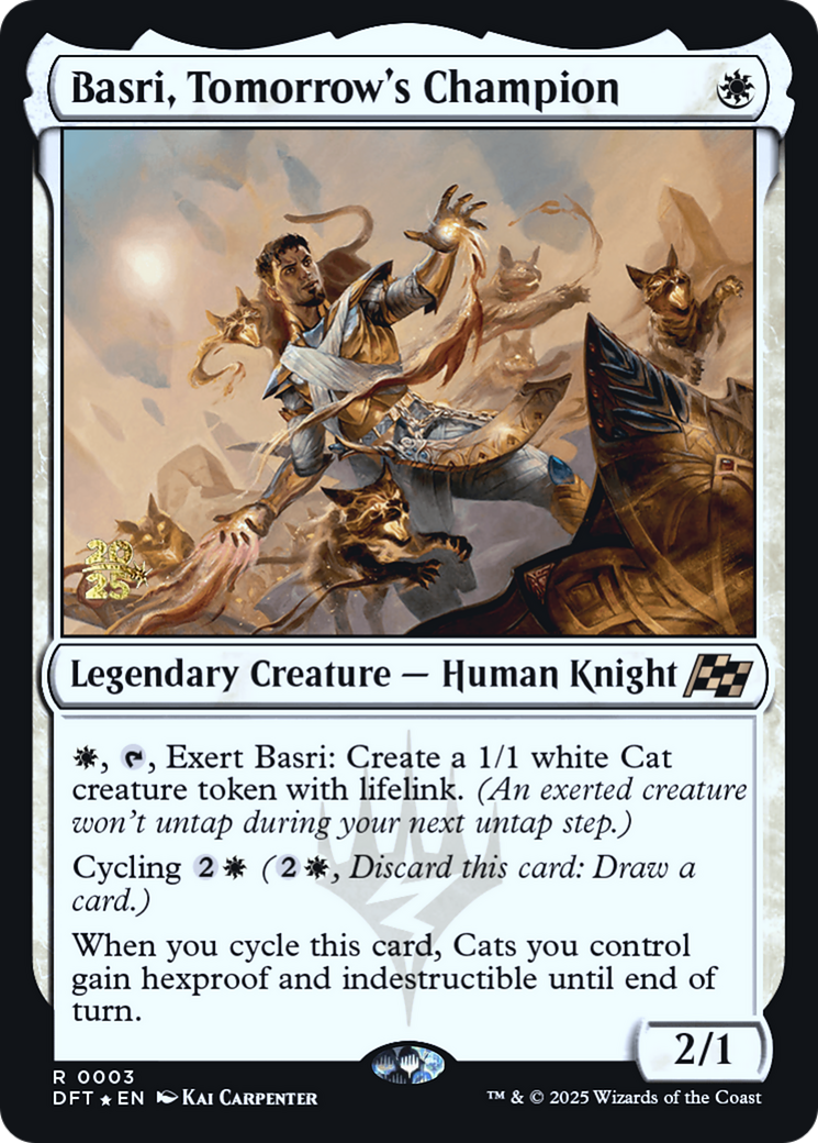 Basri, Tomorrow's Champion - Prerelease Promo [PDFT-3s]