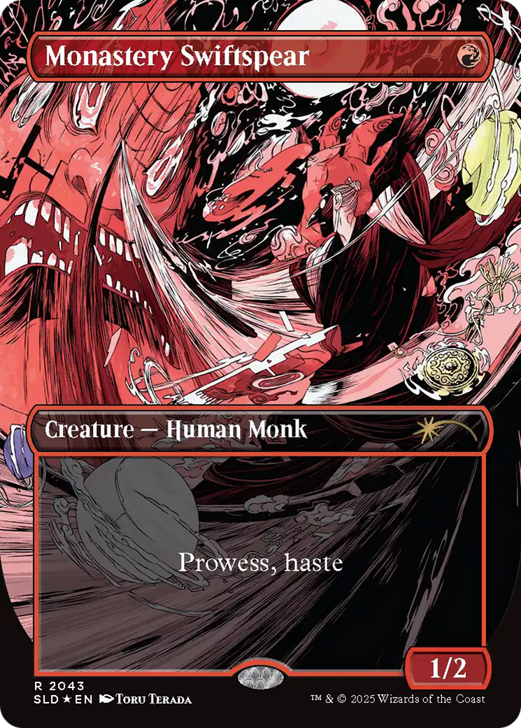 Monastery Swiftspear - Borderless - Full Art [SLD-2043]