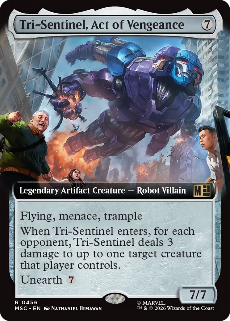 Tri-Sentinel, Act of Vengeance - Extended Art [MSC-456]
