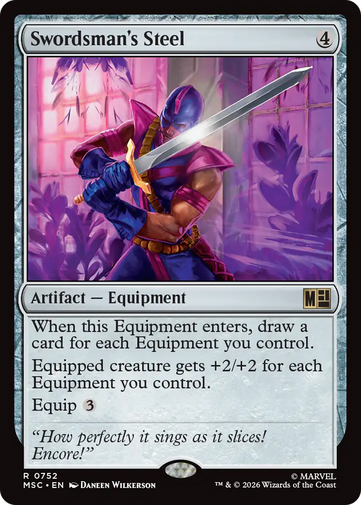Swordsman's Steel [MSC-752]