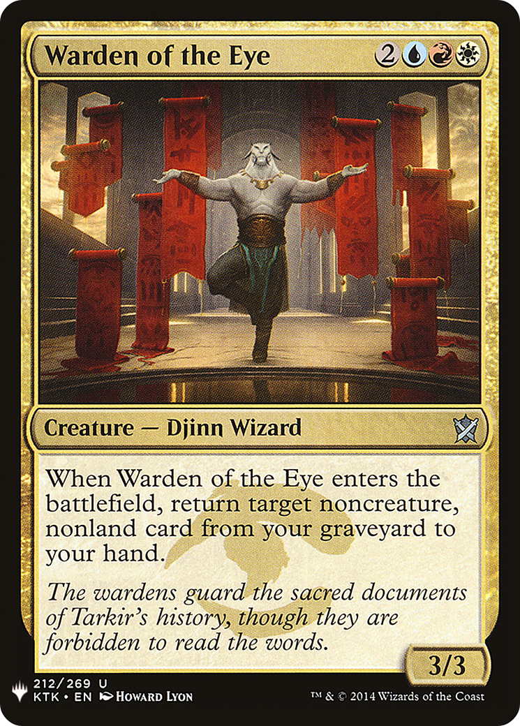 Warden of the Eye [PLST-KTK-212]