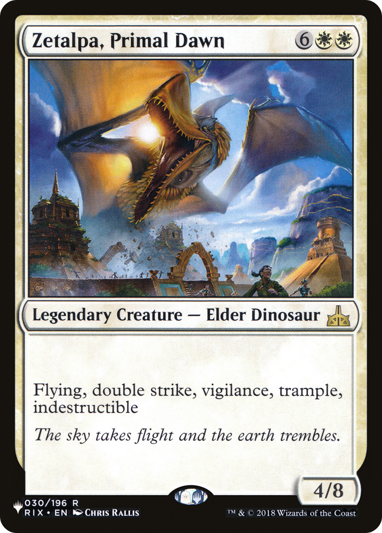 Zetalpa, Primal Dawn [PLST-RIX-30]