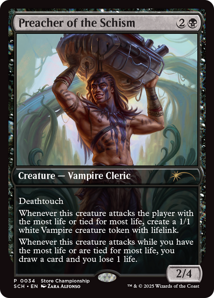 Preacher of the Schism - Full Art - Promo [SCH-34]