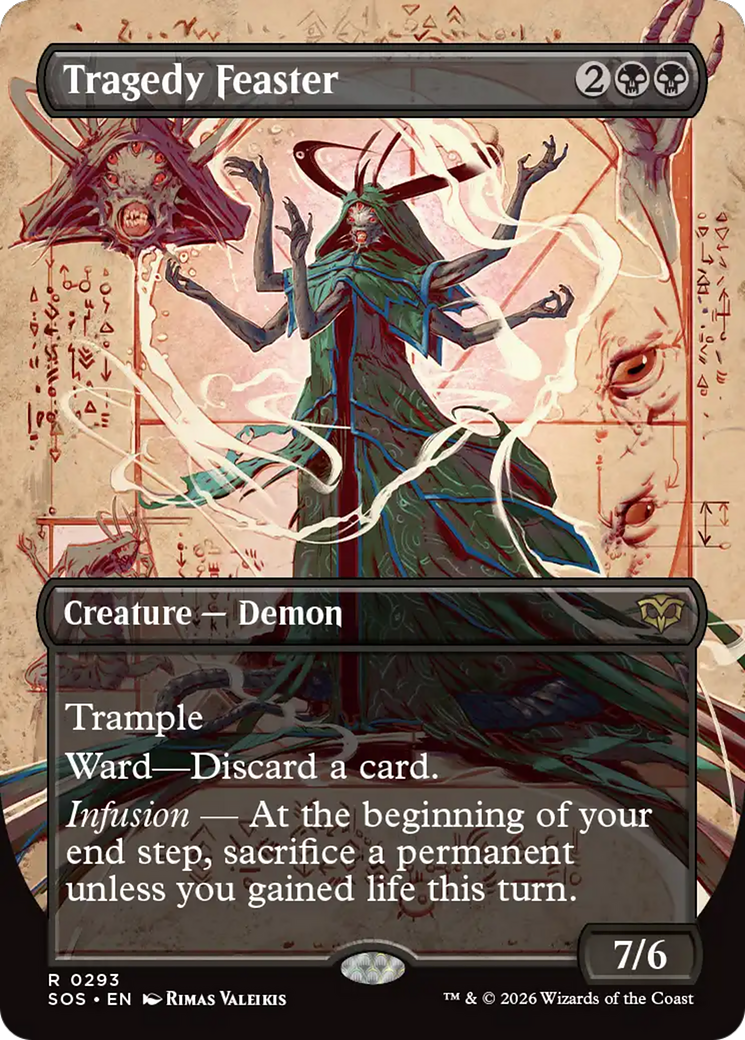 Tragedy Feaster - Borderless - Showcase - Full Art [SOS-293]