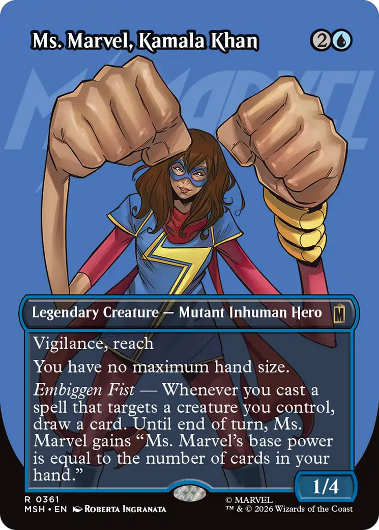 Ms. Marvel, Kamala Khan - Borderless [MSH-361]