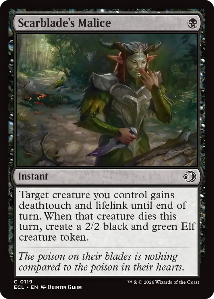 Scarblade's Malice [ECL-119]
