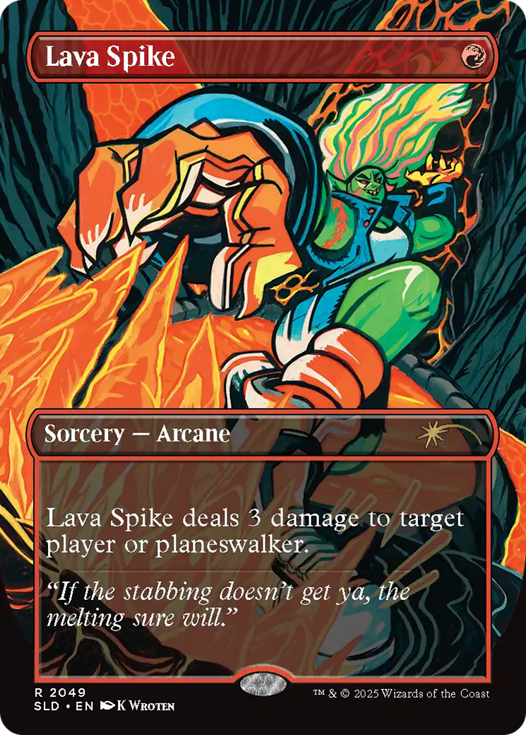 Lava Spike - Full Art [SLD-2049]
