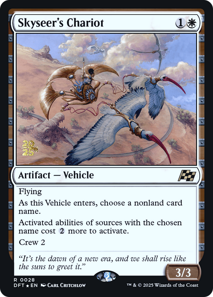 Skyseer's Chariot - Prerelease Promo [PDFT-28s]