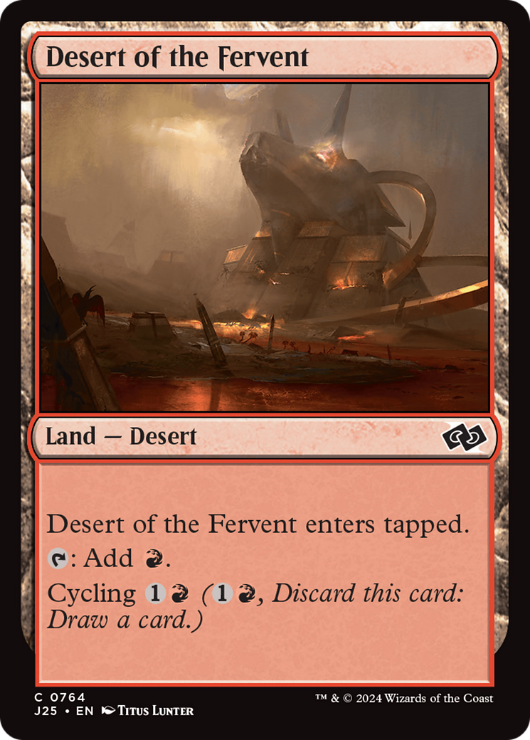 Desert of the Fervent [J25-764]
